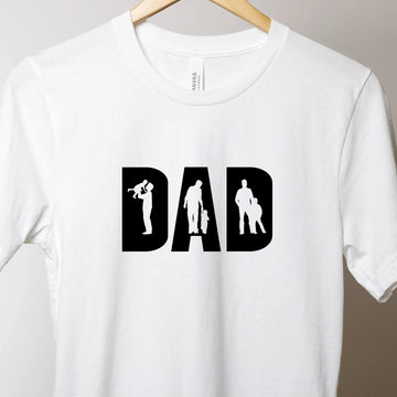 Papá papá paternidad marido niños camiseta cumpleaños Navidad regalo del día del padre