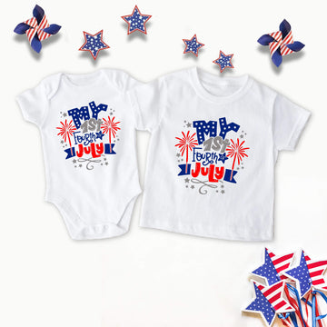 Camiseta del 4 de julio, All American Cutie, Rojo Blanco Azul, Patriótico, Día de la Independencia, Día de los Caídos, Bebé Onesie, Camiseta infantil, Camiseta para niños pequeños, Camiseta juvenil, Niño, Niña, Ropa personalizada