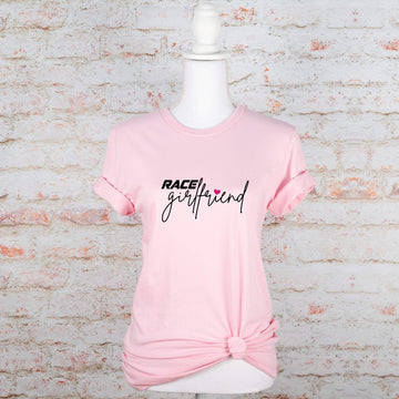 Racing - Race Girlfriend Customized Women's Graphic Print T-Shirt