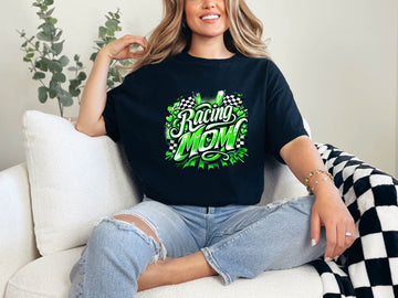 Racing - Racing Mom Women's Sublimation Graphic Print T-Shirt
