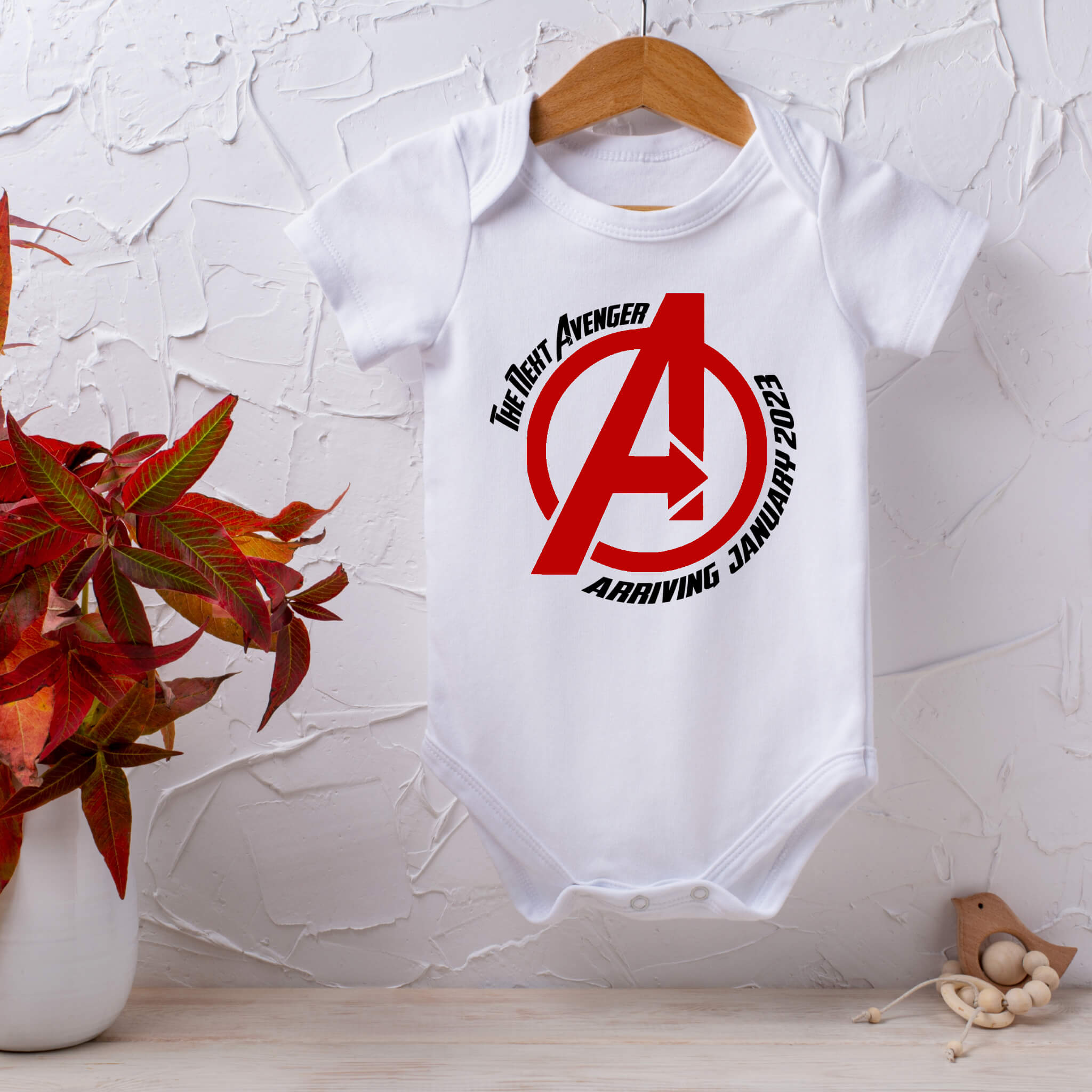 Personalized Baby Announcement Onesie Gift - Shop Now - Alpha Zulu Baby