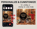 A New Hunting Buddy is Coming, Hunting Digital Pregnancy Announcement, Gender Neutral Customizable Editable Template - TrendyCustomApparel™