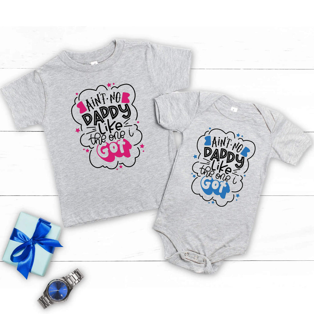 Papá, Papá, Papá, No hay papá como el que tengo, Bebé Onesie, Bebé, Niño, Juventud, Niño, Camiseta de niña, Cumpleaños, Navidad, Regalo del Día del Padre