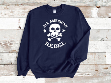 American Rebel Unisex Graphic Print Sweatshirt
