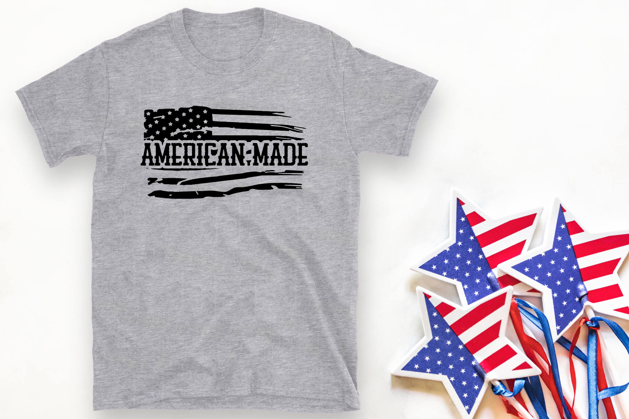 American Made Unisex Graphic Print T-Shirt / Sweatshirt