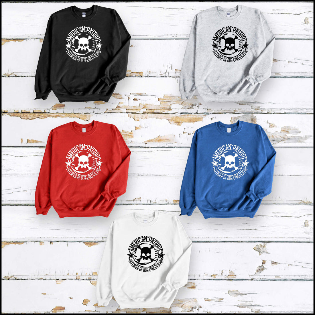 American Patriot 1776 Camiseta unisex con estampado gráfico para hombre y mujer