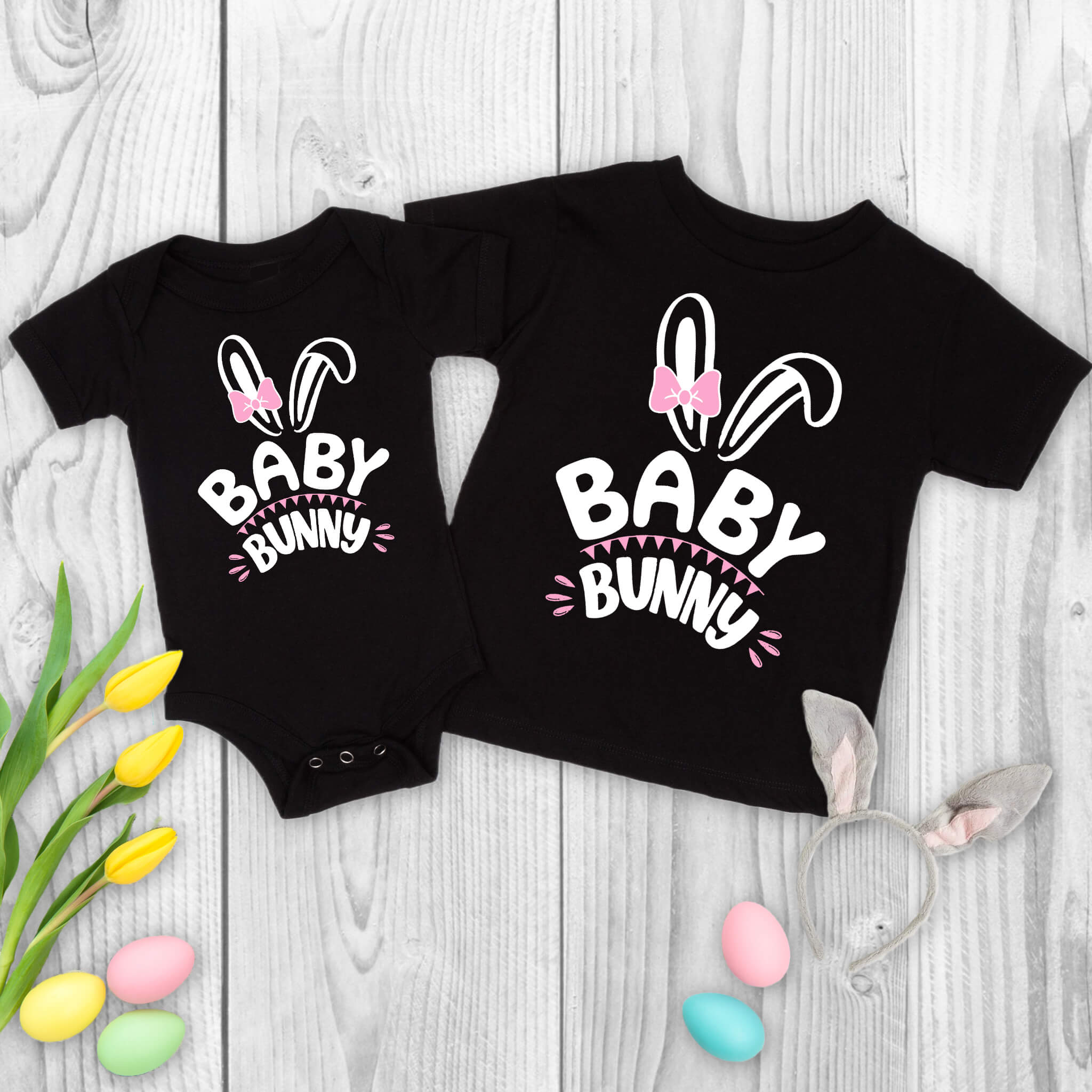 Easter, Matching Sibling, Sister Bunny or Baby Bunny, Girl's, Twin's