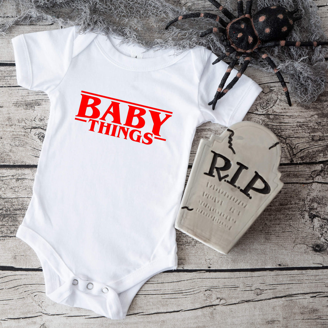 Halloween Baby Things Baby Onesie Impresión gráfica