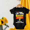 Personalized Pregnancy Announcement, Baby Story, Toy Story Inspired, Customizable Onesie TrendyCustomApparel™