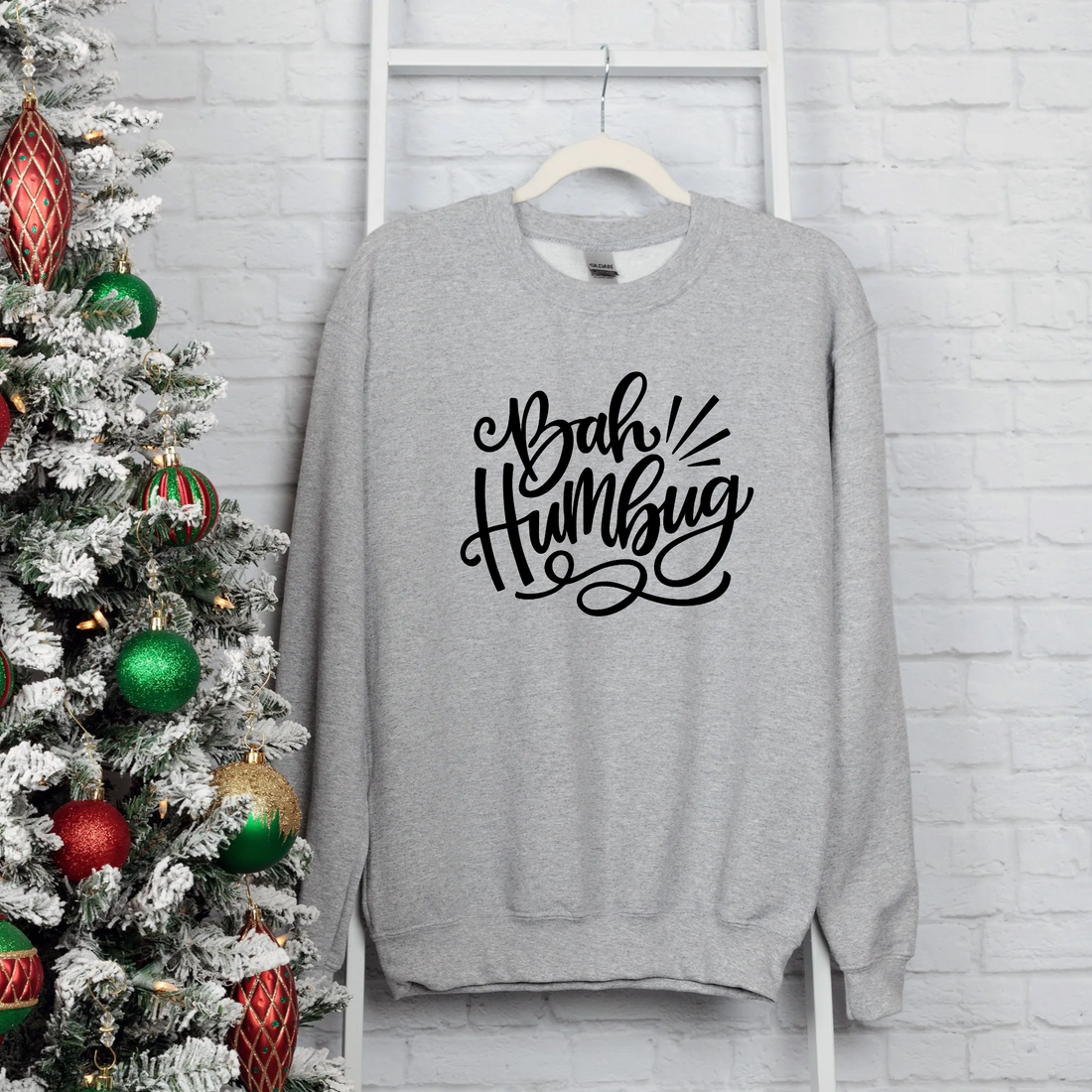 Camiseta con estampado gráfico unisex de Christmas Bah Humbug