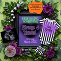 Beetlejuice Strange & Unusual Baby Reveal, Halloween Canva Template Digital Editable Template TrendyCustomApparel™
