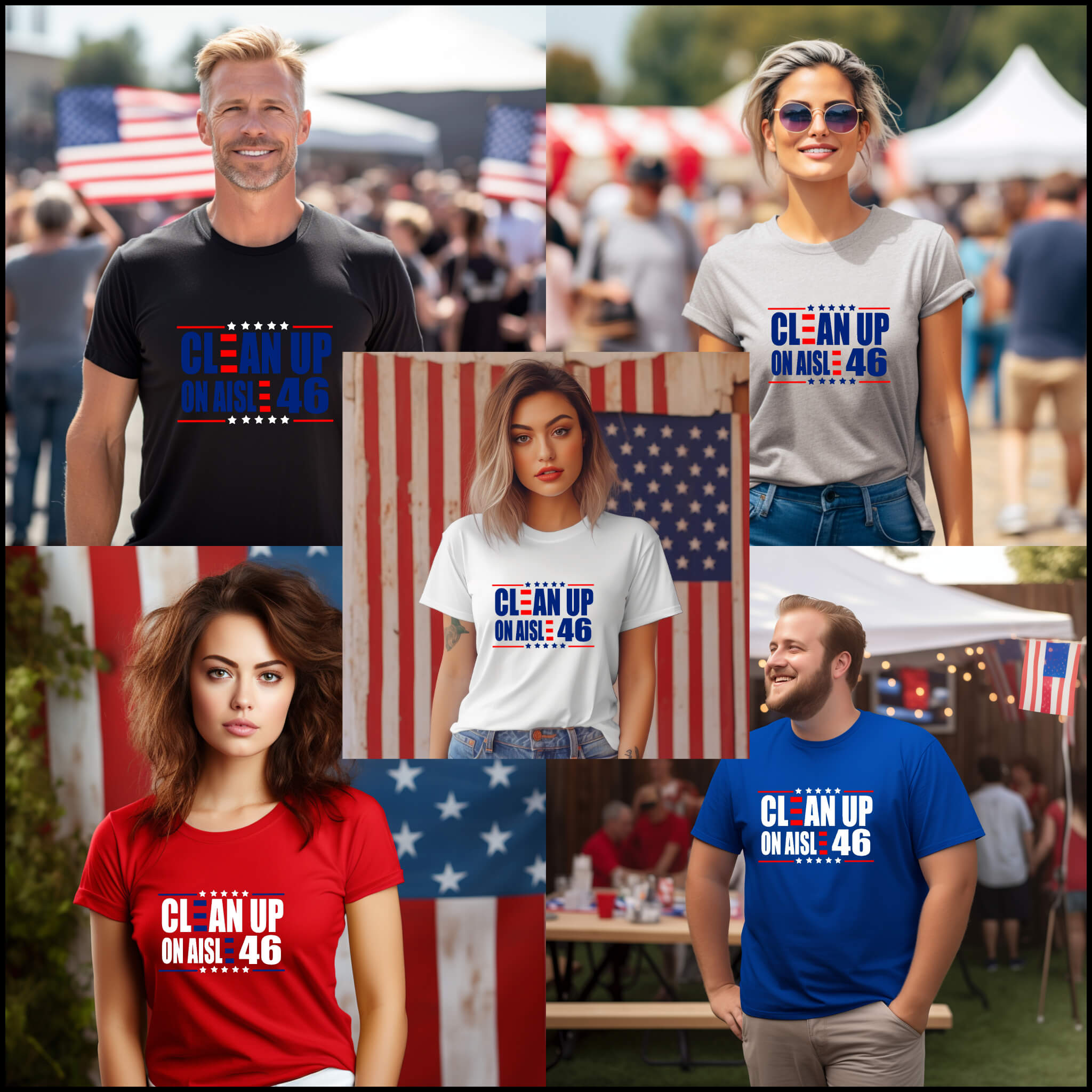 American Patriot 1776 Camiseta unisex con estampado gráfico para hombre y mujer
