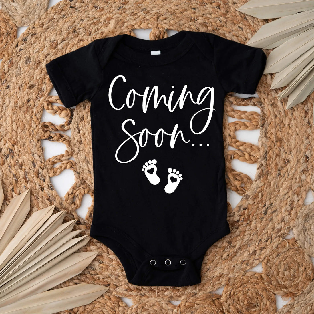 Personalized Pregnancy Announcement, Coming Soon, Cute Customizable Onesie