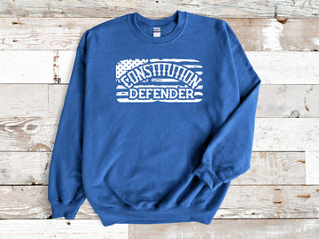 American Constitution Defender Flag Unisex Graphic Print Sweatshirt