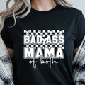 Mom of Both, Girl and Boy Mama, Women's Graphic Print T-Shirt - TrendyCustomApparel™
