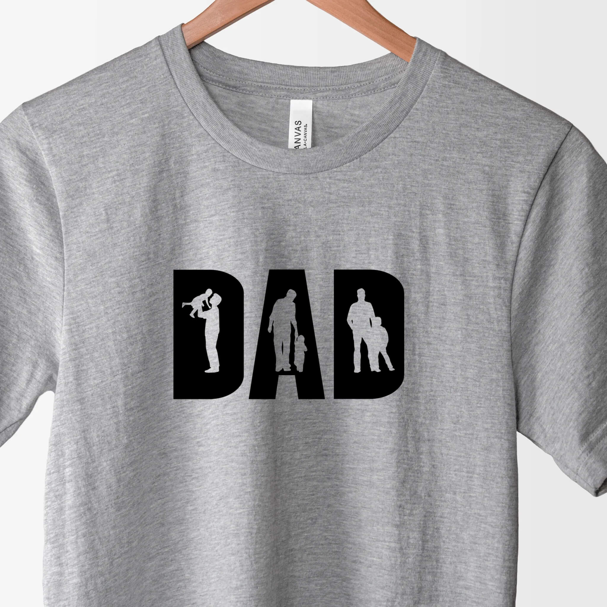 Father's Day - Dad Fatherhood Children Graphic Print T-shirt