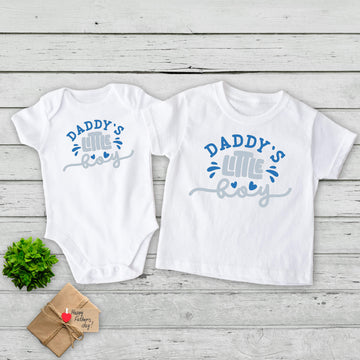 Daddy's Little Boy Baby Onesie Boy's T-Shirt