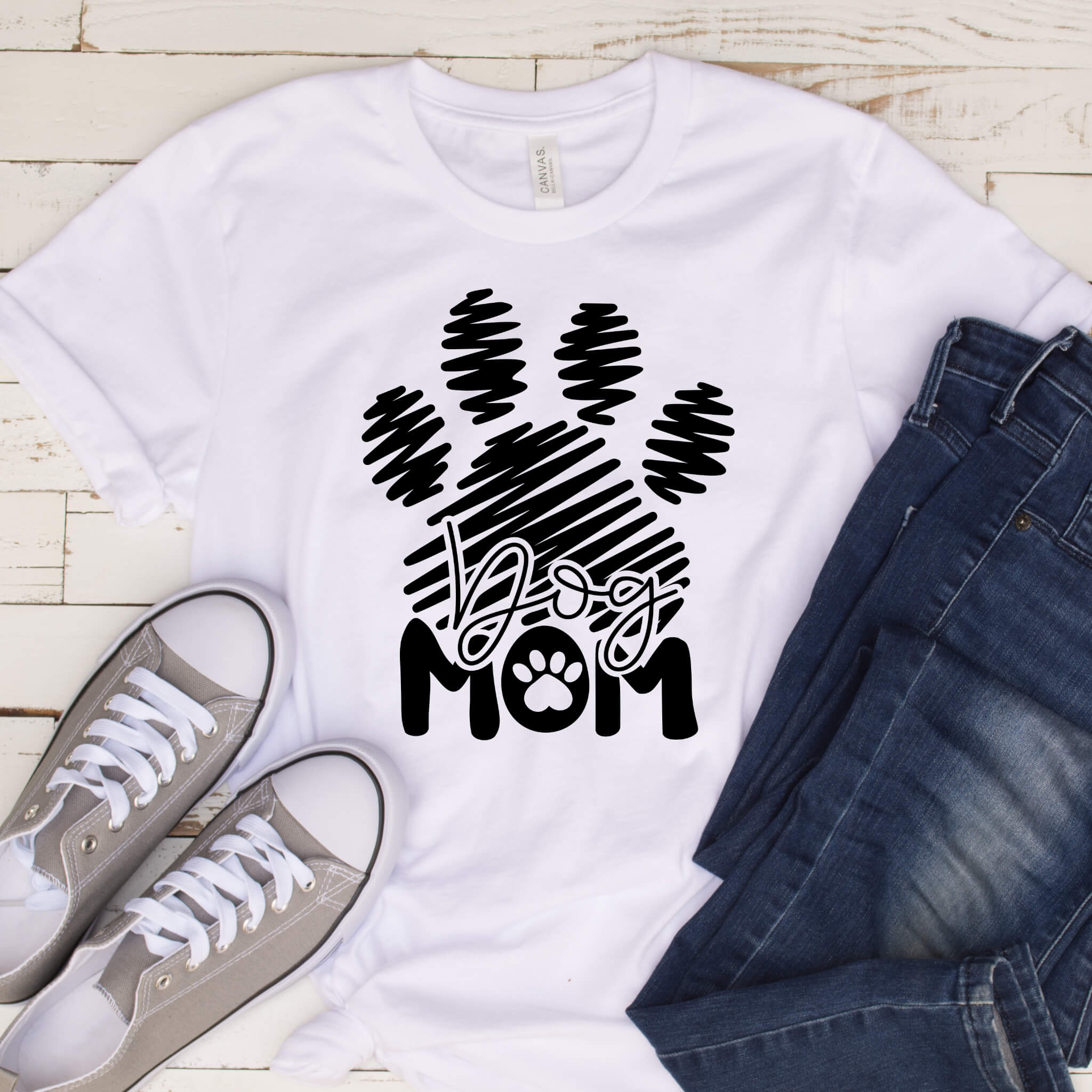 Camisetas de mujer perro mamá niña señoras