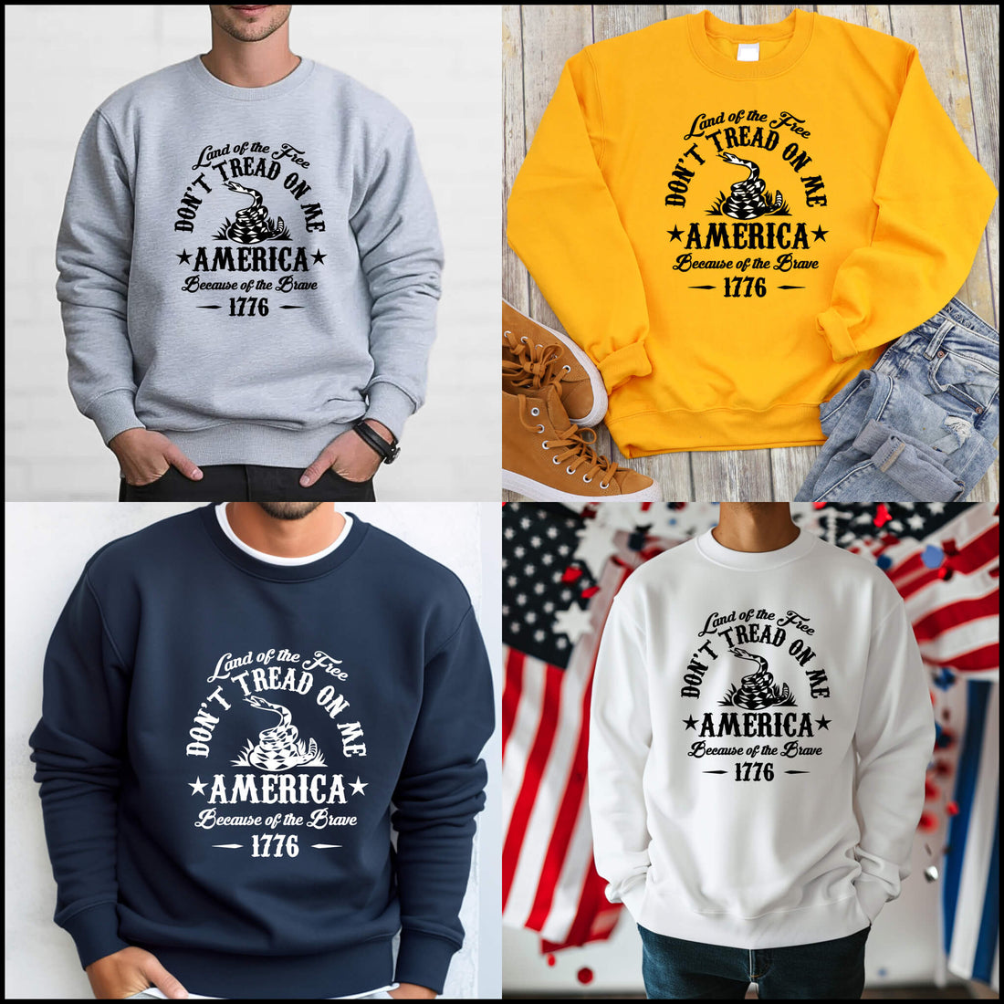 American Patriot 1776 Camiseta unisex con estampado gráfico para hombre y mujer