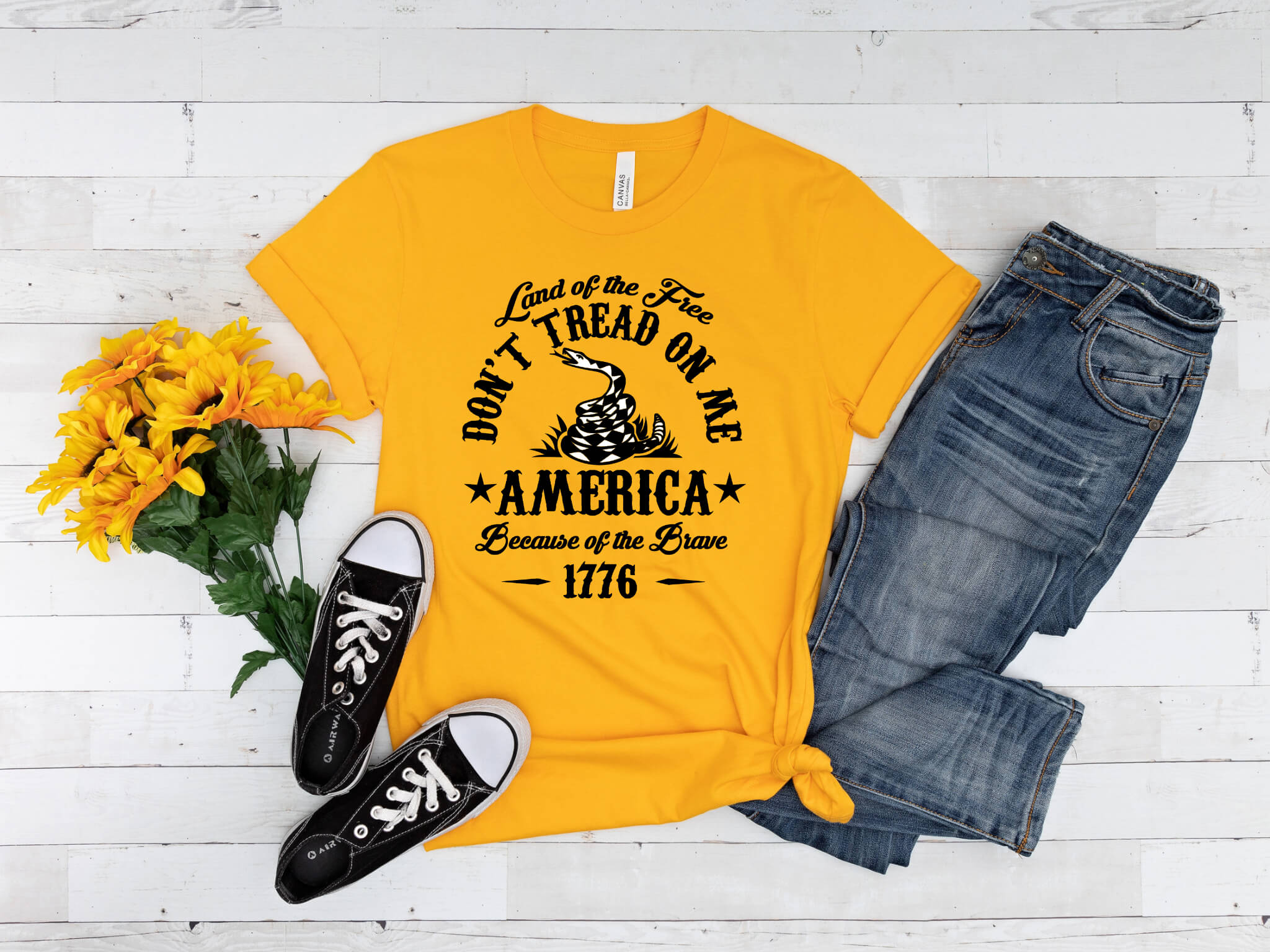 American Patriot 1776 Camiseta unisex con estampado gráfico para hombre y mujer