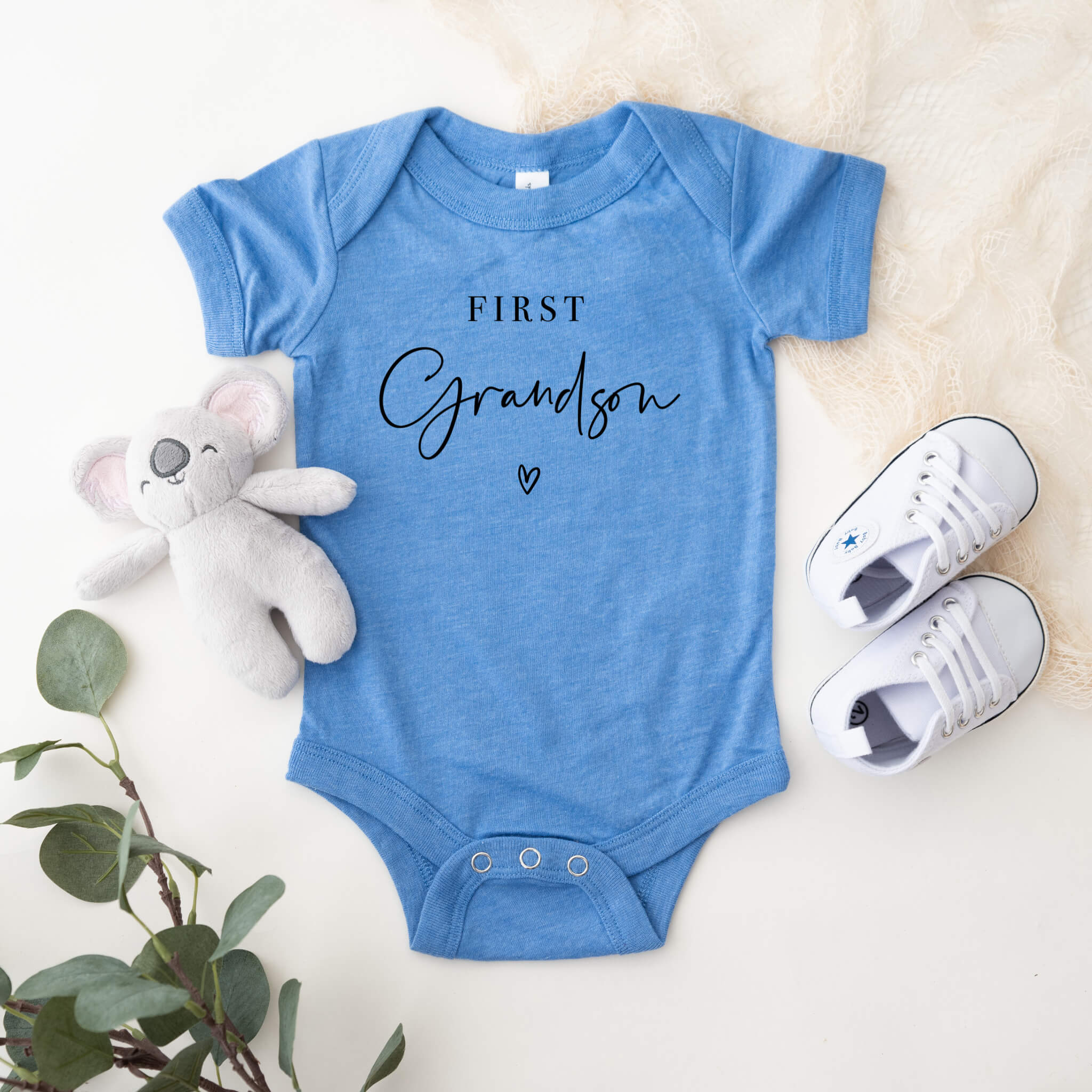 Personalized Pregnancy Announcement, First Grandson, Grandparents To Be, Baby Boy Gender Reveal, Customized Baby Pregnancy Announcement Onesie