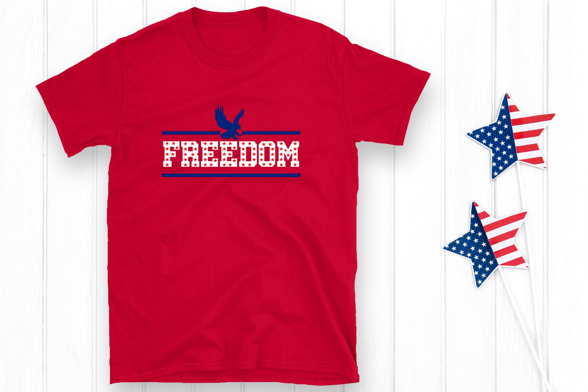 America - Freedom Unisex Graphic Print T-Shirt / Sweatshirt