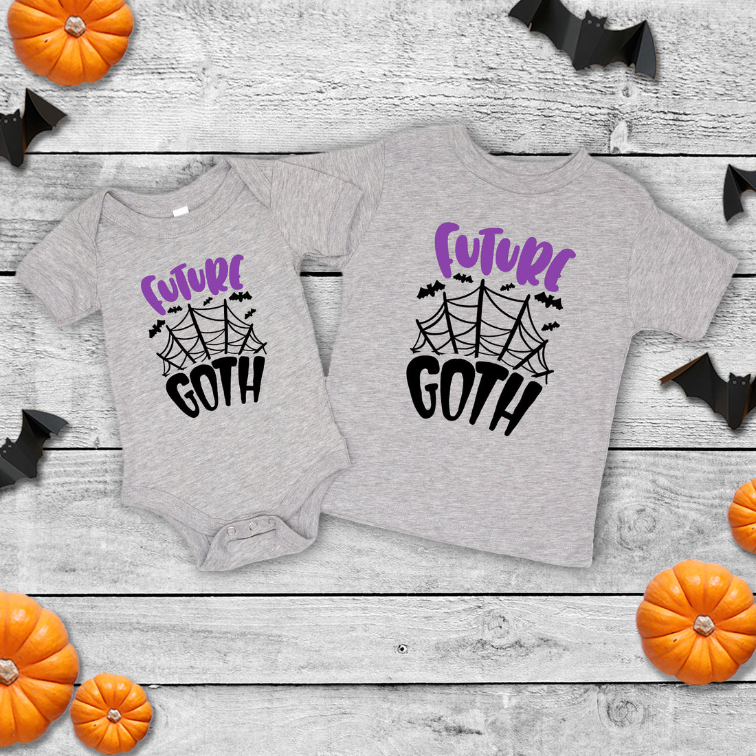 Halloween Future Goth Customizable Baby Infant Toddler Youth Graphic Print