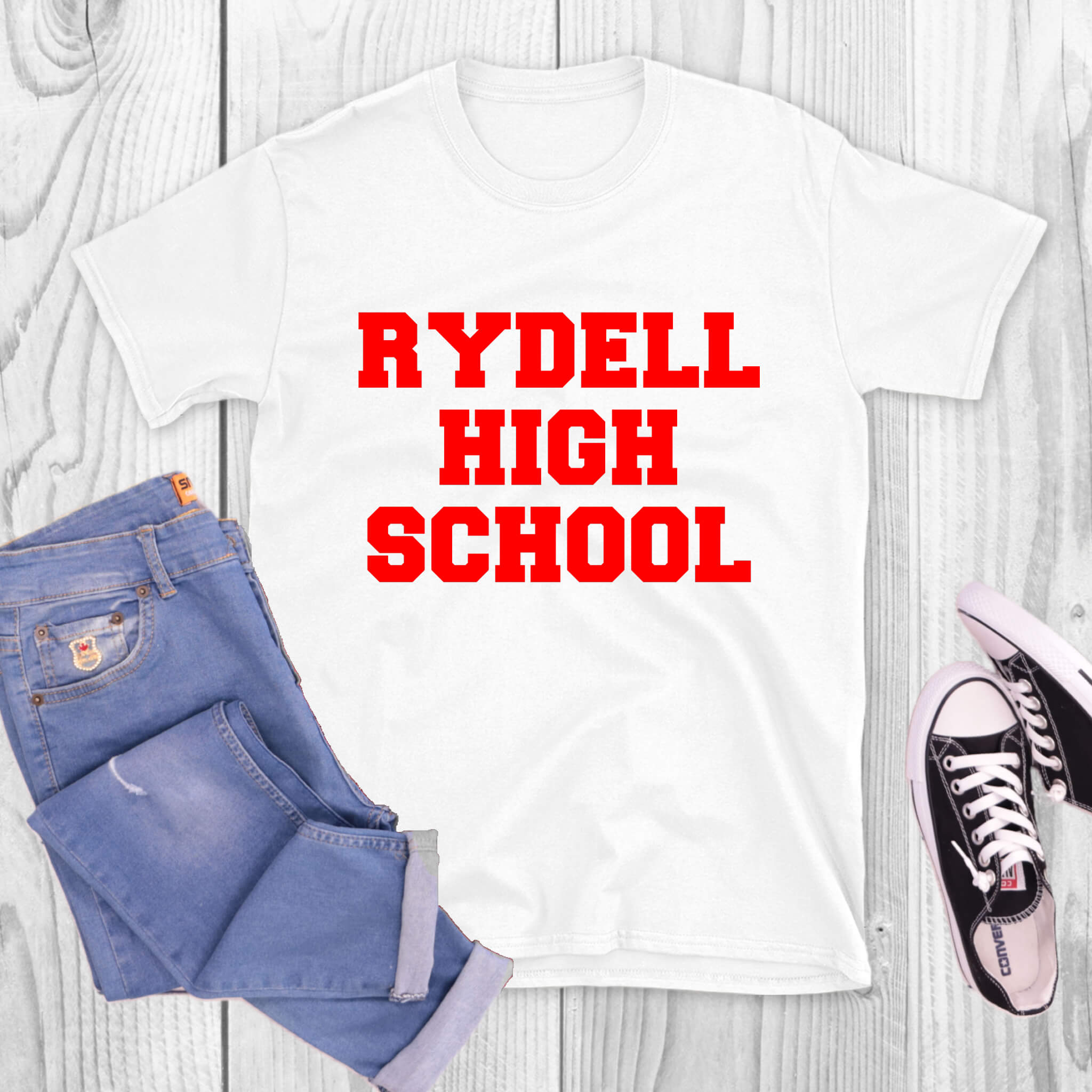 Halloween Grease Rydell High Gym Camiseta con estampado gráfico para niño, hombre y hombre