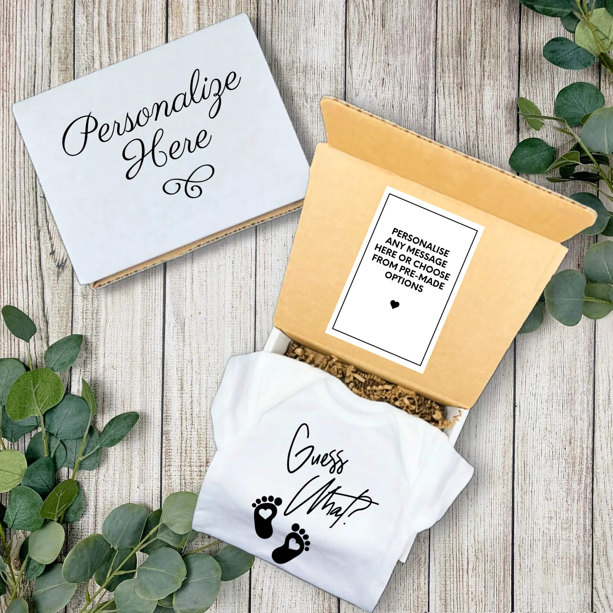 Personalized Pregnancy Announcement, Guess What? Dad, Grandma, Grandpa, Auntie, Uncle To Be, Customized Baby Announcement Onesie