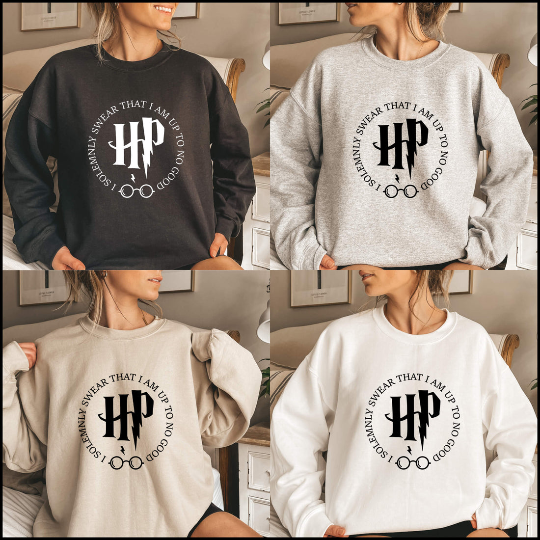 Harry Potter Juramos solemnemente que no estamos haciendo nada bueno Camiseta / sudadera con estampado gráfico