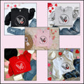 Valentine’s Day Happy Valentine's Day Cheetah Plaid Women's Graphic Print T-Shirt / Sweatshirt TrendyCustomApparel™