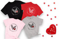 Valentine’s Day Happy Valentine's Day Cheetah Plaid Women's Graphic Print T-Shirt / Sweatshirt TrendyCustomApparel™