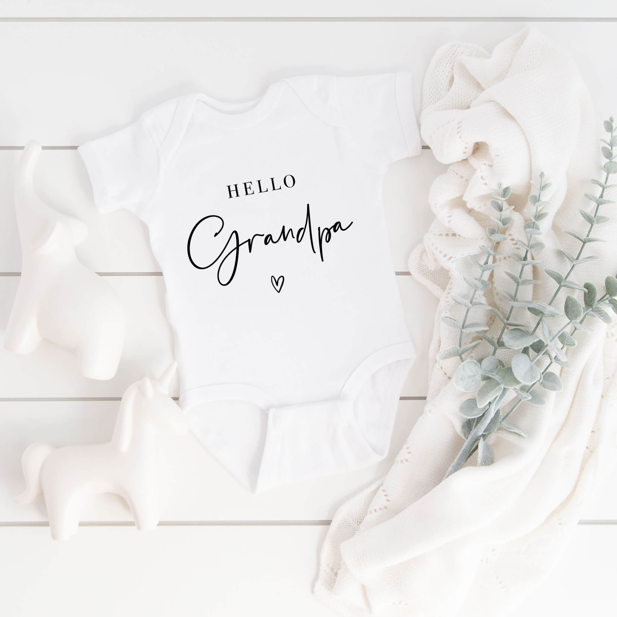 Personalized Pregnancy Announcement, Hello Grandpa To Be, Papa, Pops, Gpa, Customized Baby Announcement Onesie, Personalized Pregnancy Announcement Gift Box, Personalized Baby Announcement Gift Box