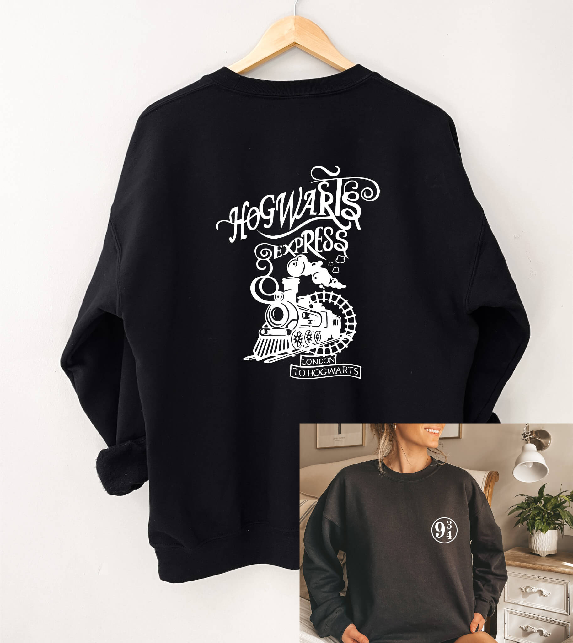 Harry Potter Hogwarts Express Graphic Print T-Shirts / Sweatshirt