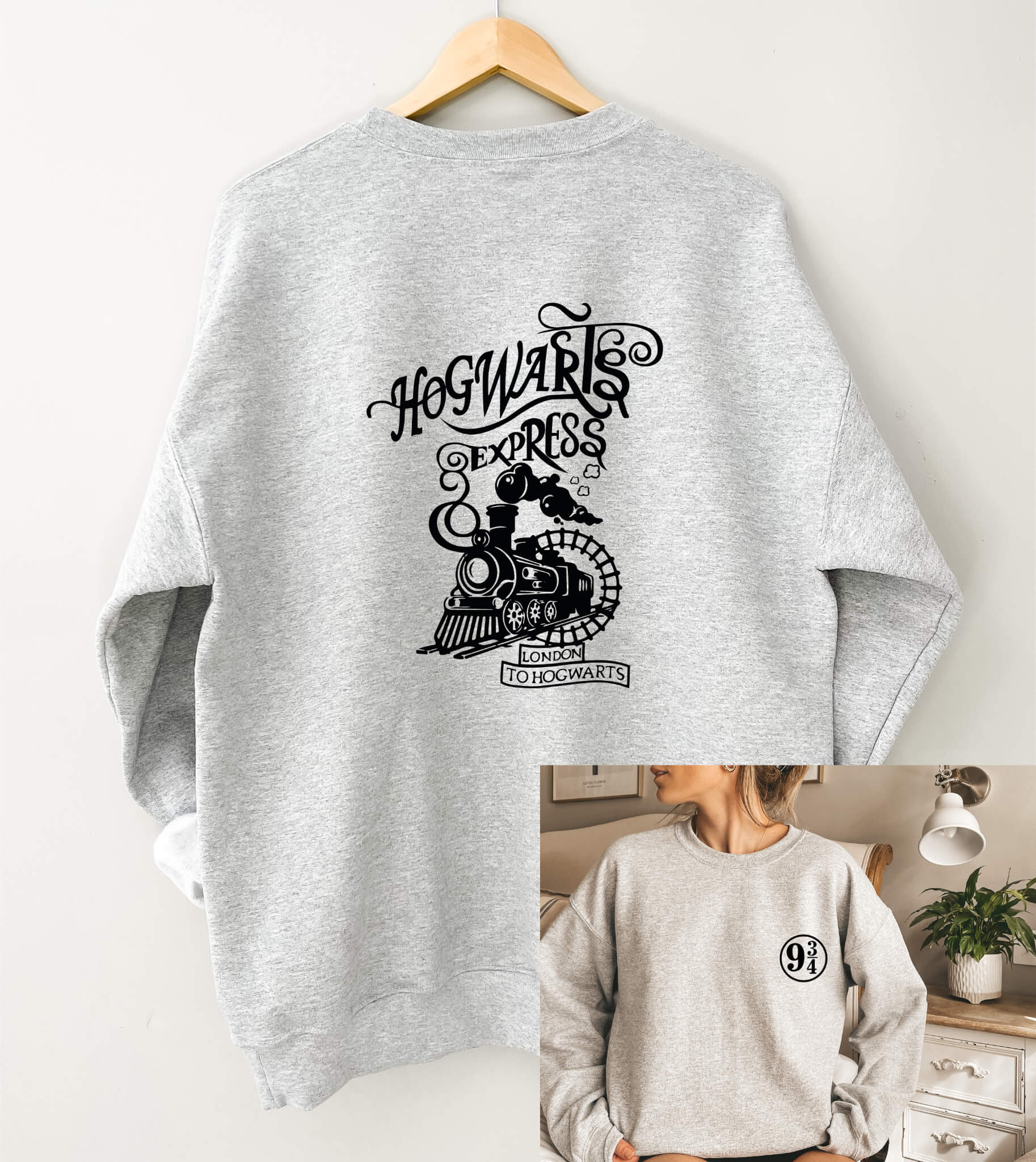 Harry Potter Hogwarts Express Graphic Print T-Shirts / Sweatshirt