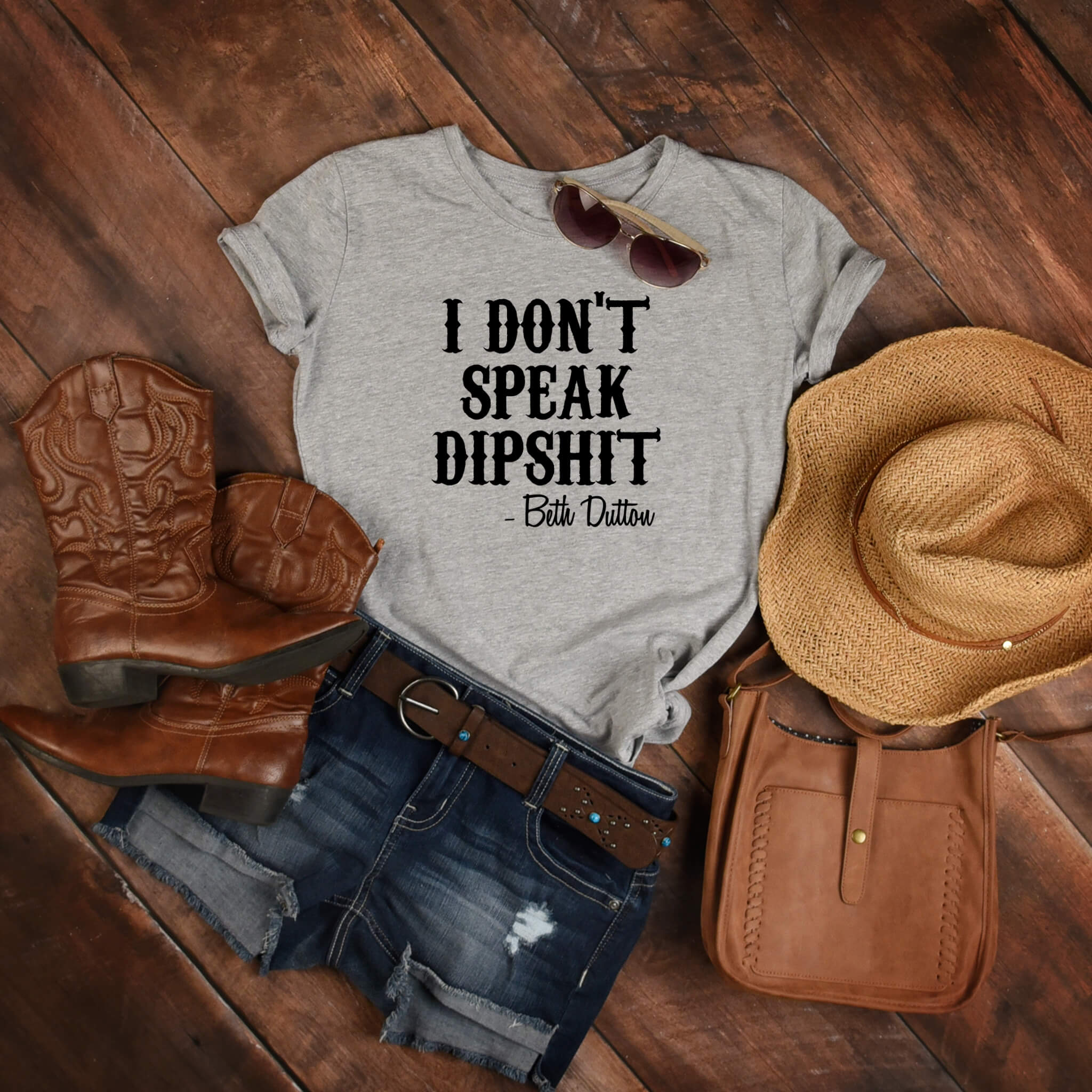 Yellowstone T-Shirt, I Don’t Speak Dipshit, Women’s Tank Top, Ladies T-Shirt, Beth Dutton Quotes, Country Western Tank, Girl’s Rodeo Tank, Custom Apparel, Best Of Beth Dutton T-Shirt