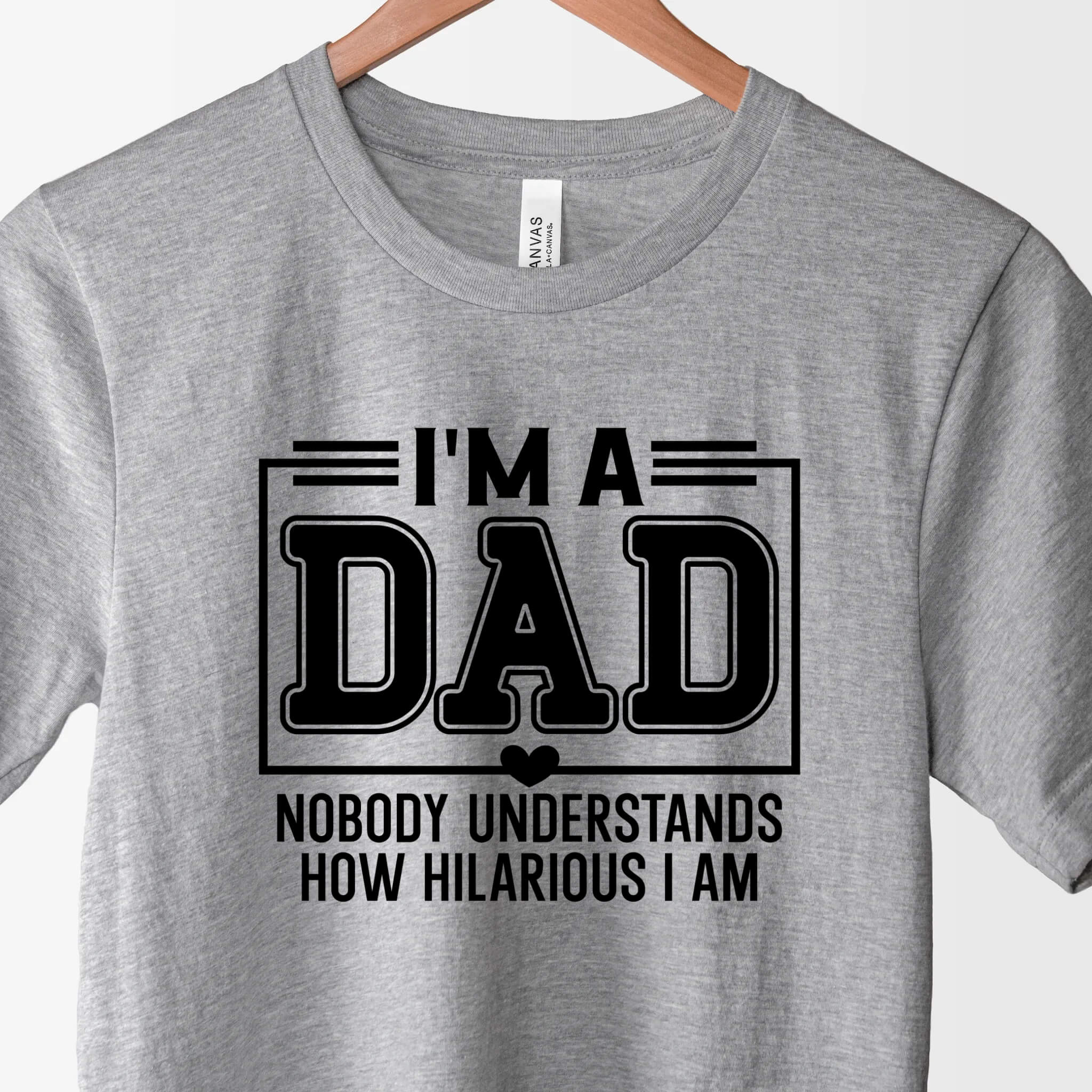 I'm A Dad Nobody Understands How Hilarious I Am T-Shirt Jokester Dad Birthday Christmas Father's Day Gift