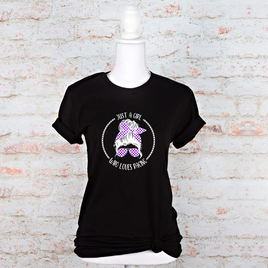 Camiseta del 4 de julio, All American Racing Babe, tanque azul blanco rojo, camiseta patriótica, camiseta sin mangas para mujer, ropa personalizada, camiseta del Día de la Independencia, tanque del Día de los Caídos