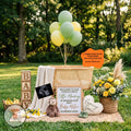 Jungle Monkey Baby Reveal Digital Editable Template, Gender Neutral Canva Fully Editable Template TrendyCustomApparel™