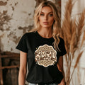 Mama Leopard Cow, Rustic Mom, Women's Western Print Shirt, Mother's Day Gift, Trendy Retro Text Sublimation Design - TrendyCustomApparel™
