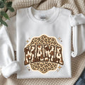 Mama Leopard Cow, Rustic Mom, Women's Western Print Shirt, Mother's Day Gift, Trendy Retro Text Sublimation Design - TrendyCustomApparel™