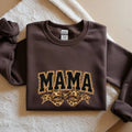 Mama Leopard Trendy Coquette Bow, Leopard Mama Yarn Sublimation, Varsity Mama Embroidery Shirt, Retro Mama, Mother’s Day Outfit - TrendyCustomApparel™