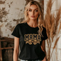 Mama Leopard Trendy Coquette Bow, Leopard Mama Yarn Sublimation, Varsity Mama Embroidery Shirt, Retro Mama, Mother’s Day Outfit - TrendyCustomApparel™