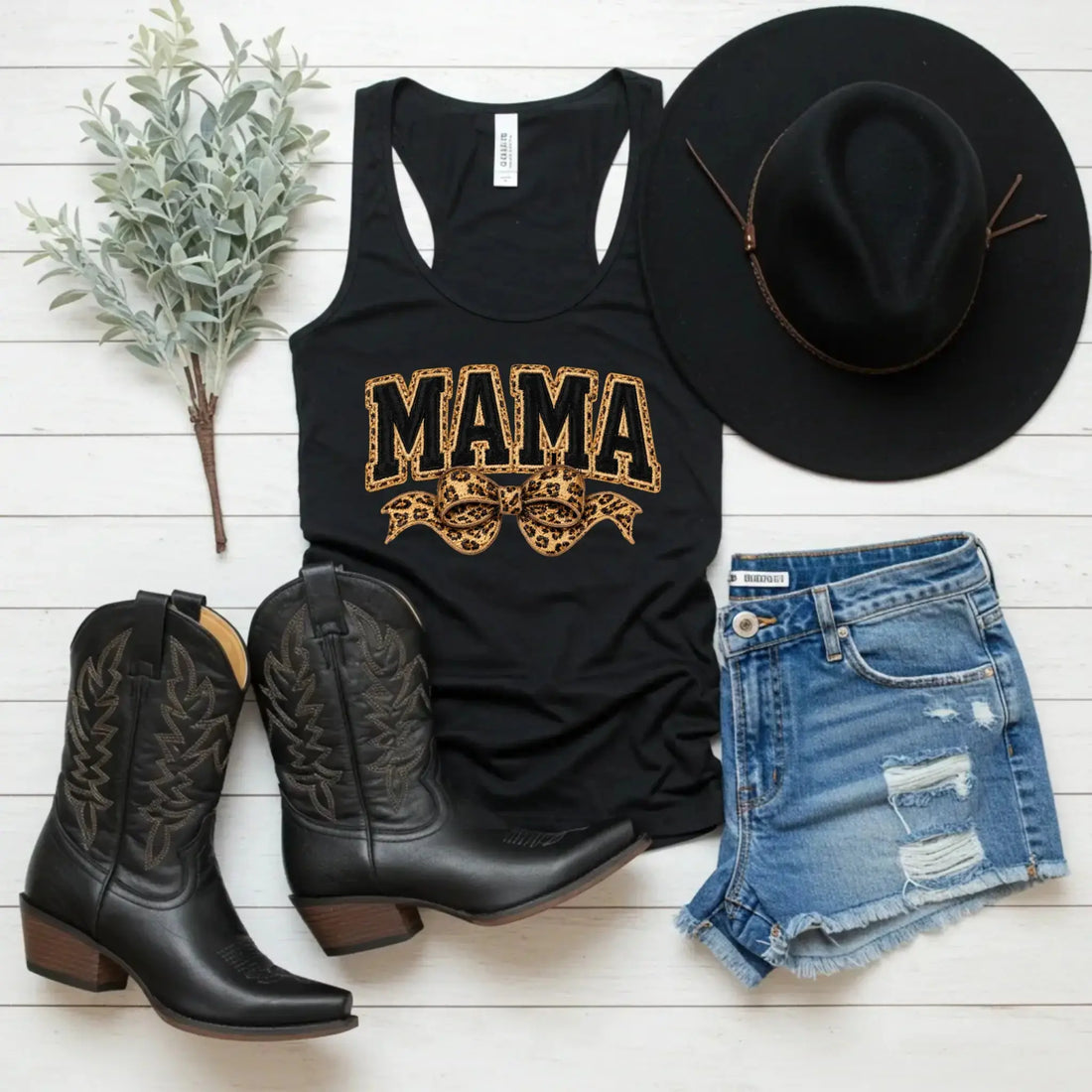 Mama Leopard Trendy Coquette Bow, Leopard Mama Yarn Sublimation, Varsity Mama Embroidery Shirt, Retro Mama, Mother’s Day Outfit - TrendyCustomApparel™