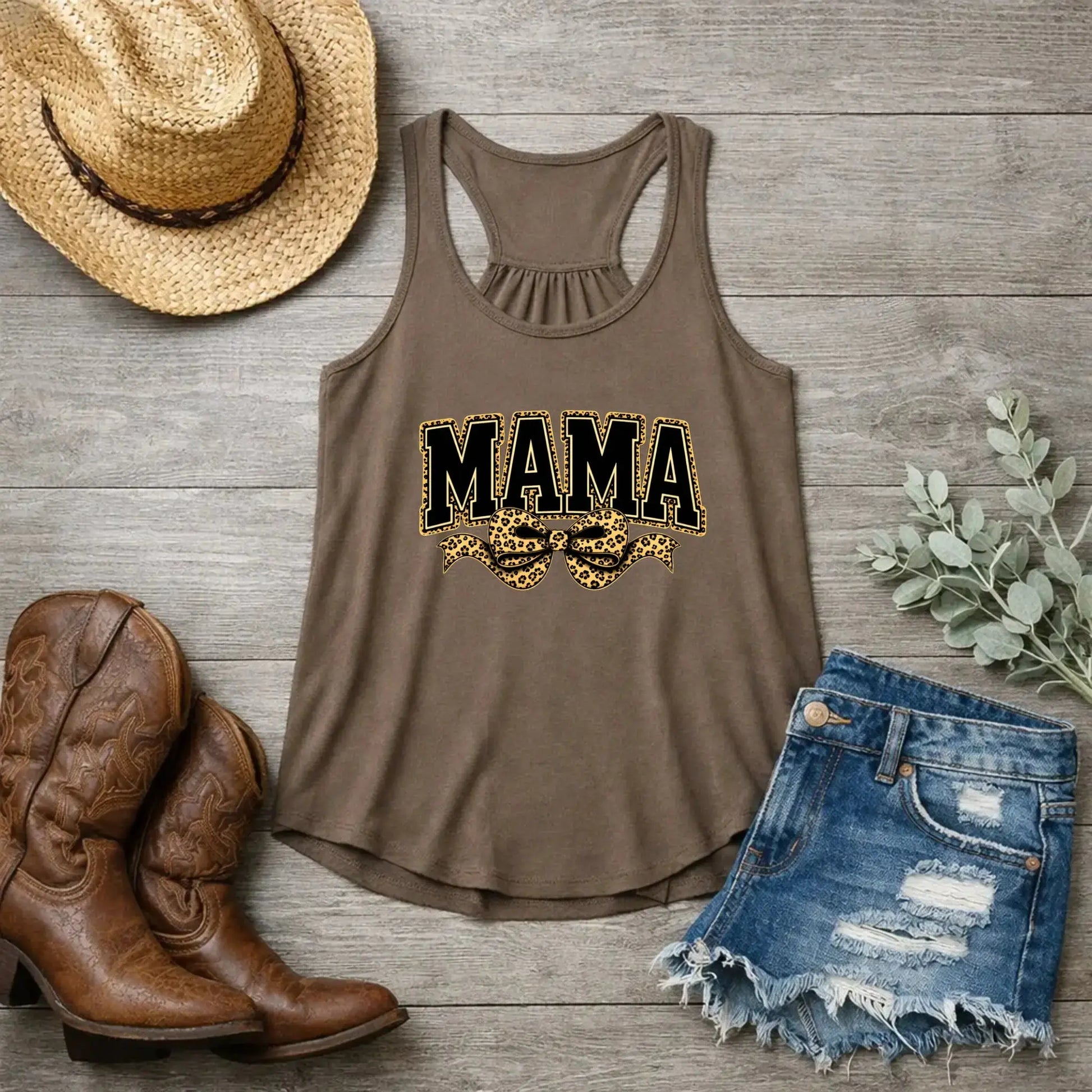 Mama Leopard Trendy Coquette Bow, Leopard Mama Sublimation, Varsity Mama Shirt, Retro Mama, Mother’s Day Outfit - TrendyCustomApparel™