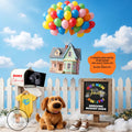 Disney Up Baby Reveal Digital Editable Template, Pixar Inspired Canva Personalized Template TrendyCustomApparel™