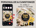 Parents to Bee! Honey Bee Pregnancy Announcement Template | Fully Editable Digital Download TrendyCustomApparel™