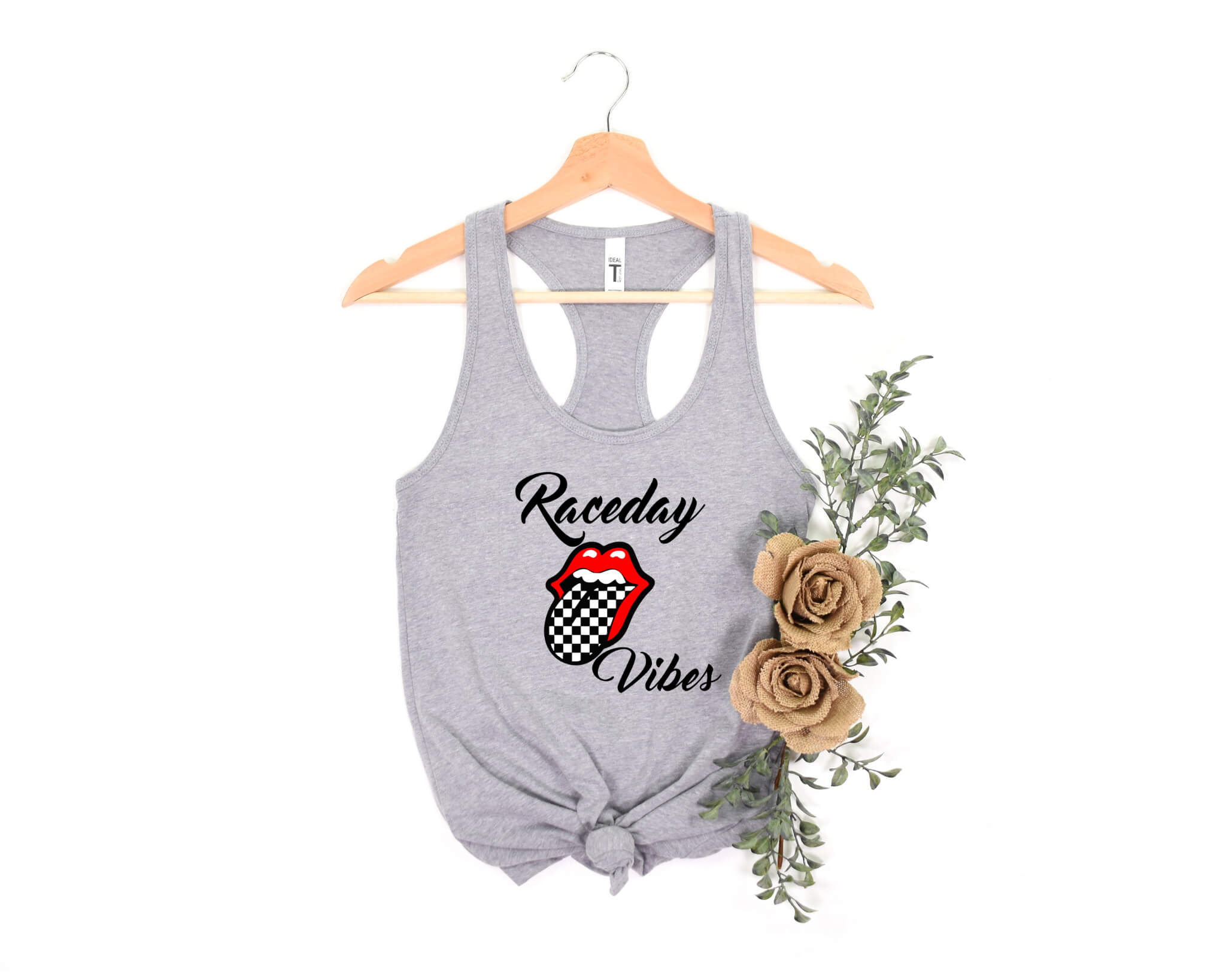 Racing - Raceday Vibes Women's Graphic Print Tank Top