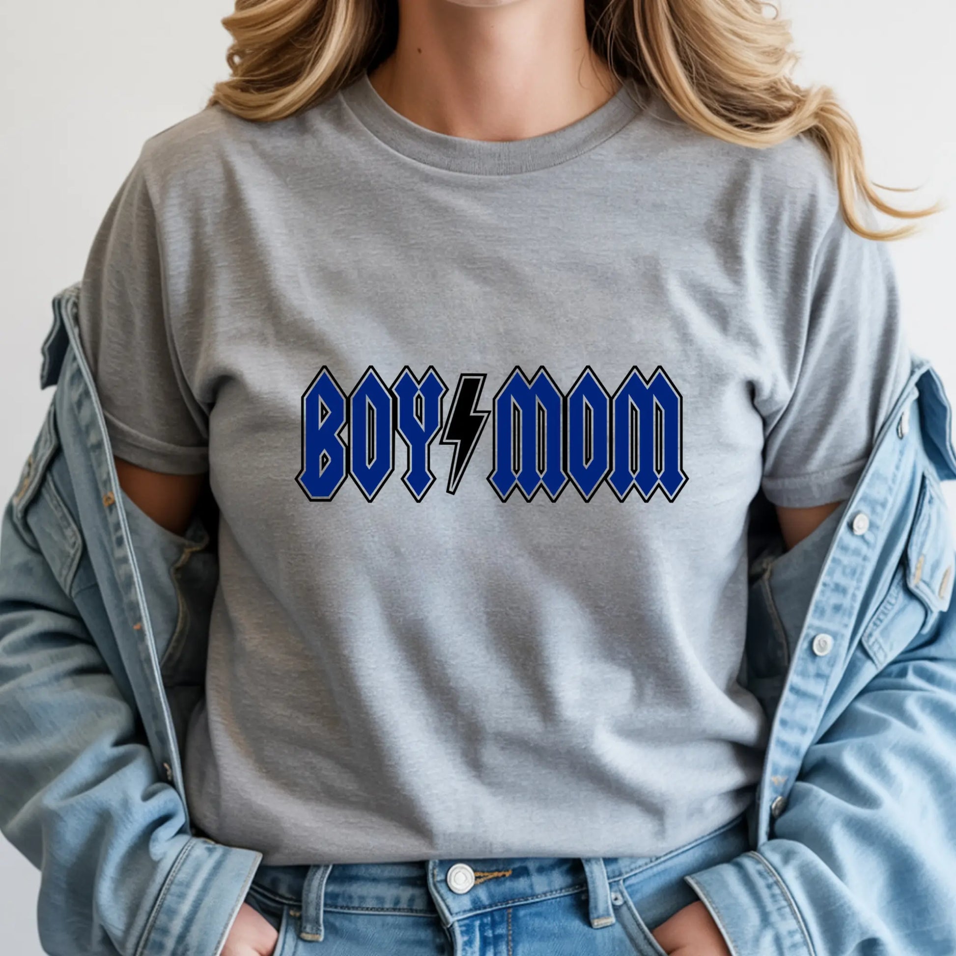 Rocker Boy Mom Women's Customizable T-Shirt - TrendyCustomApparel™