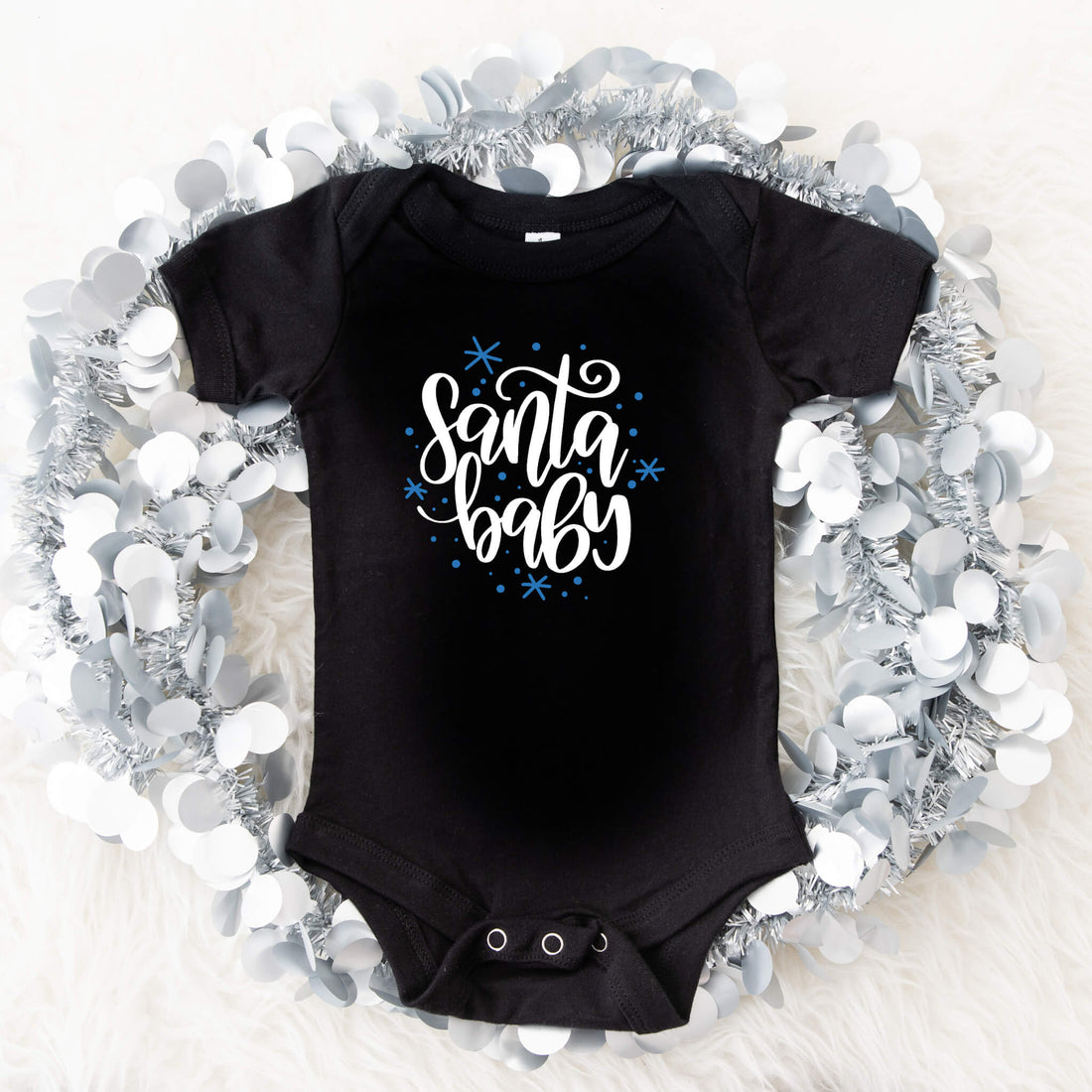 Christmas Santa Baby Boy's / Girl's Graphic Print Onesie